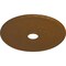 Ekena Millwork Grape Ceiling Medallion (Fits Canopies up to 3 5/8"), 22 5/8"OD x 3 5/8"ID x 5/8"P, Smokey Topaz CM22GRSTF - alternate 4
